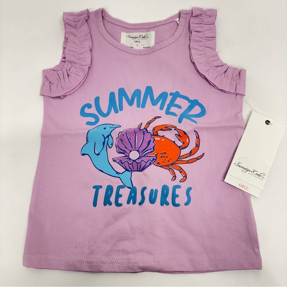 Sovereign Code Girls Tank top Lilac